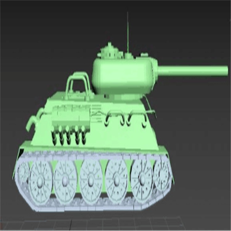 平塘充气军用坦克模型